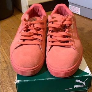 Puma Suede Classic Mono Reptile, Porcelain Rose